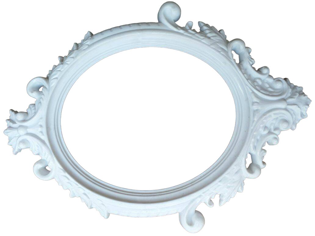 oval pvc frame small