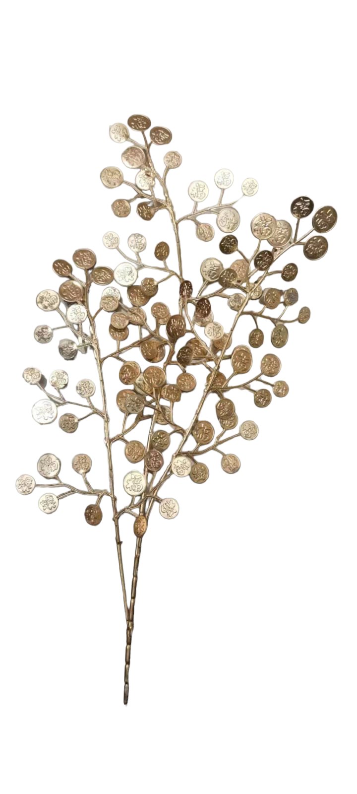 golden coin stick