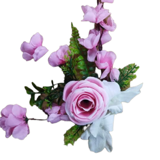 rose/blossom brooch