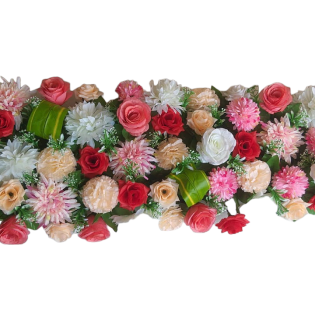 artifical flower border