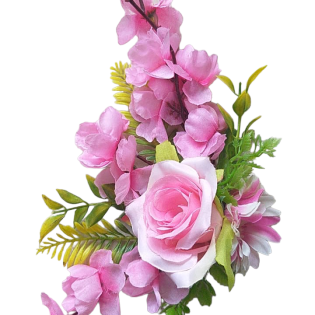 rose/blossom brooch
