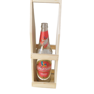 Liquor hamper basket