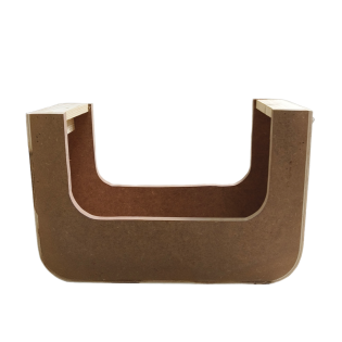 U shape hamper basket